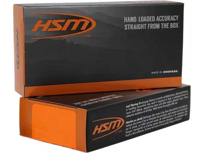 HSM 243 WSSM 75GR VMAX BRASS CASED 20RD BOX - Image 1