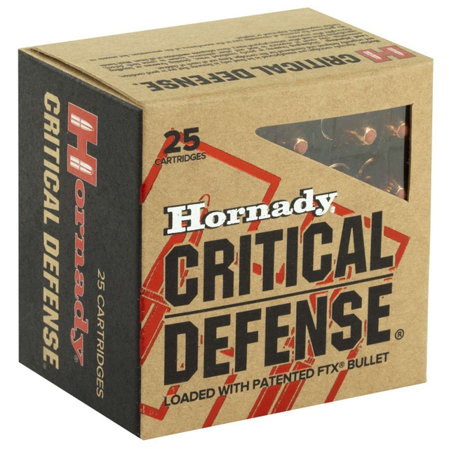 .30 Carbine - HORNADY CRITICAL DEFENCE 110GR FLEX TIP EXPANDING - 25 ROUND BOX