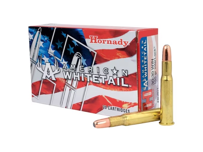 30-30 Win - HORNADY AMERICAN WHITETAIL 150GR SP - 20 ROUND BOX