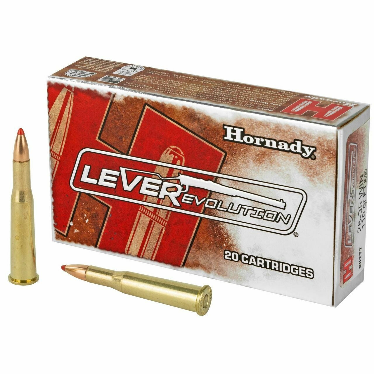25-35 Win - HORNADY 110GR LEVEREVOULTION FTX - 20 ROUND BOX