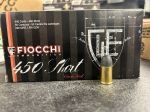 .450 Short - FIOCCHI 450 CORTO 226GR LRN GZN BRASS CASED - 50 ROUND BOX