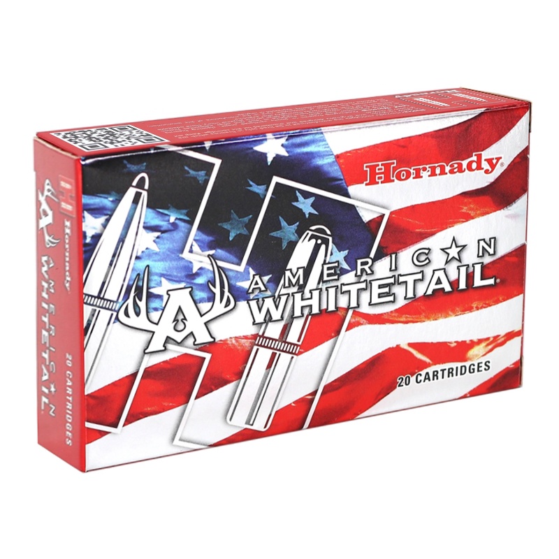 .30-06 Springfield - HORNADY AMERICAN WHITETAIL 180GR SP - 20 ROUND BOX