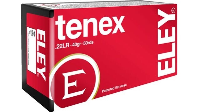 22LR - ELEY TENEX 40GR LRNFP 50RD BOX 