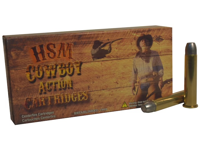 .45-70 Government - HSM 405GR RNFP (1300FPS) BRASS CASED - 20 ROUND BOX - Image 1