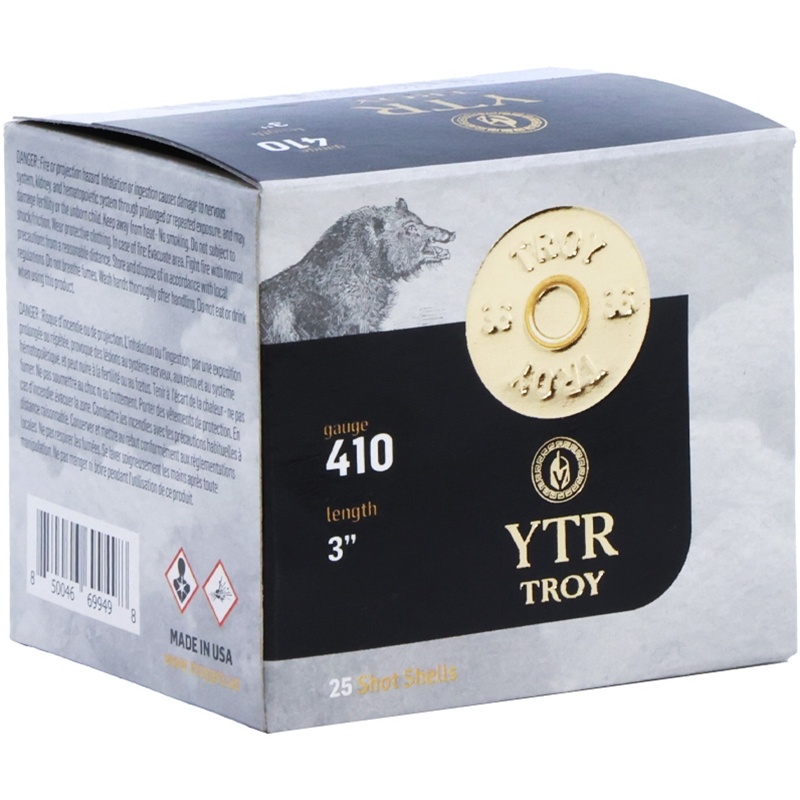 410 bore - YTR TROY 3IN 7 1/2 SHOT 5/8 OZ - 25 ROUND BOX
