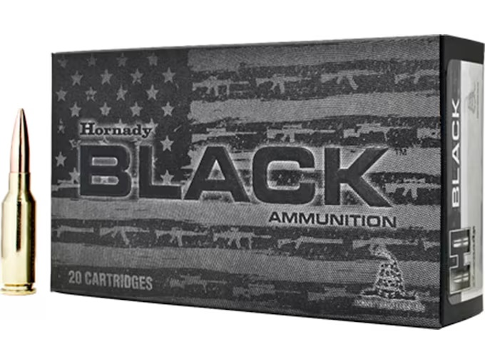 HORNADY BLACK 6MM ARC 105GR BTHP 20RD BOX - Image 1