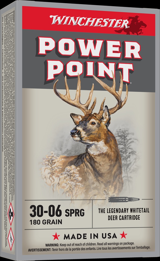 30-06 Springfield - WINCHESTER SUPER-X 180GR SOFT POINT - 20 ROUND BOX