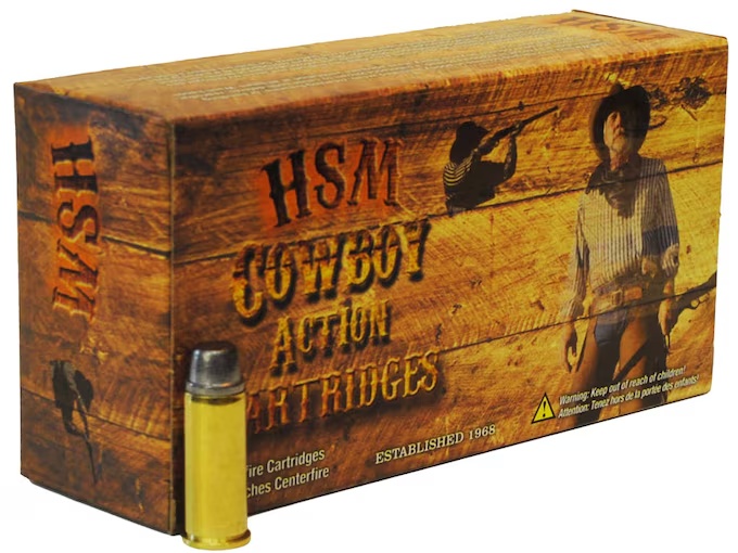 32-20 WIN - HSM COWBOY ACTION 115GR FLAT POINT ROUND NOSE - 50 ROUND BOX