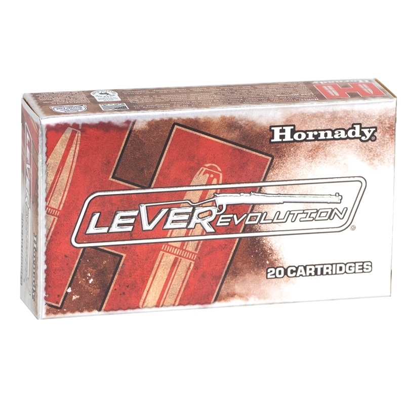 .35 Remington - HORNADY LEVEREVOLUTION 200GR FTX - 20 ROUND BOX