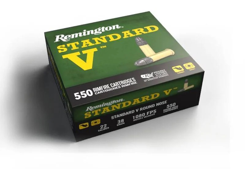 REMINGTON STANDARD V 22LR  38GR LRN 550RD BOX 