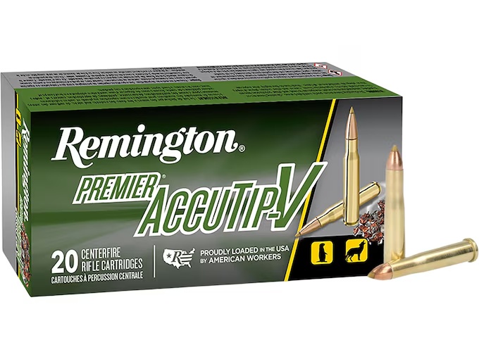 REMINGTON 22 HORNET 35GR ACCUTIP-V 50RD BOX - Image 1
