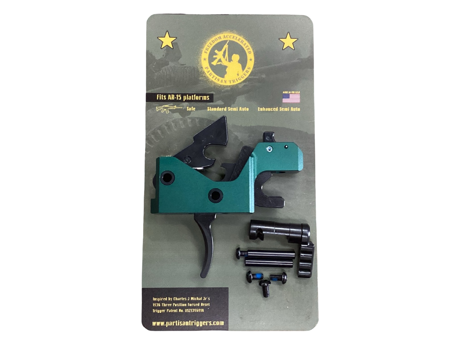 Partisan Triggers - Disruptor AR-15 Forced Reset Trigger (FRT) - FREE SHIPPING thumbnail 2