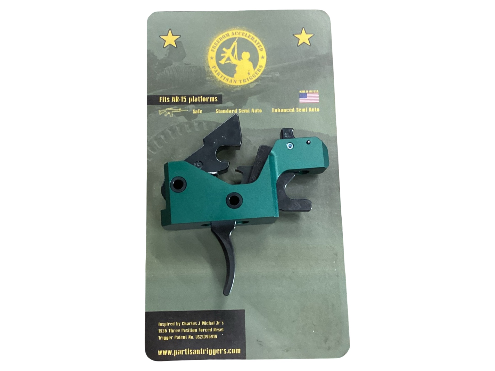 Partisan Triggers - Disruptor AR-15 Forced Reset Trigger (FRT) - FREE SHIPPING thumbnail 3