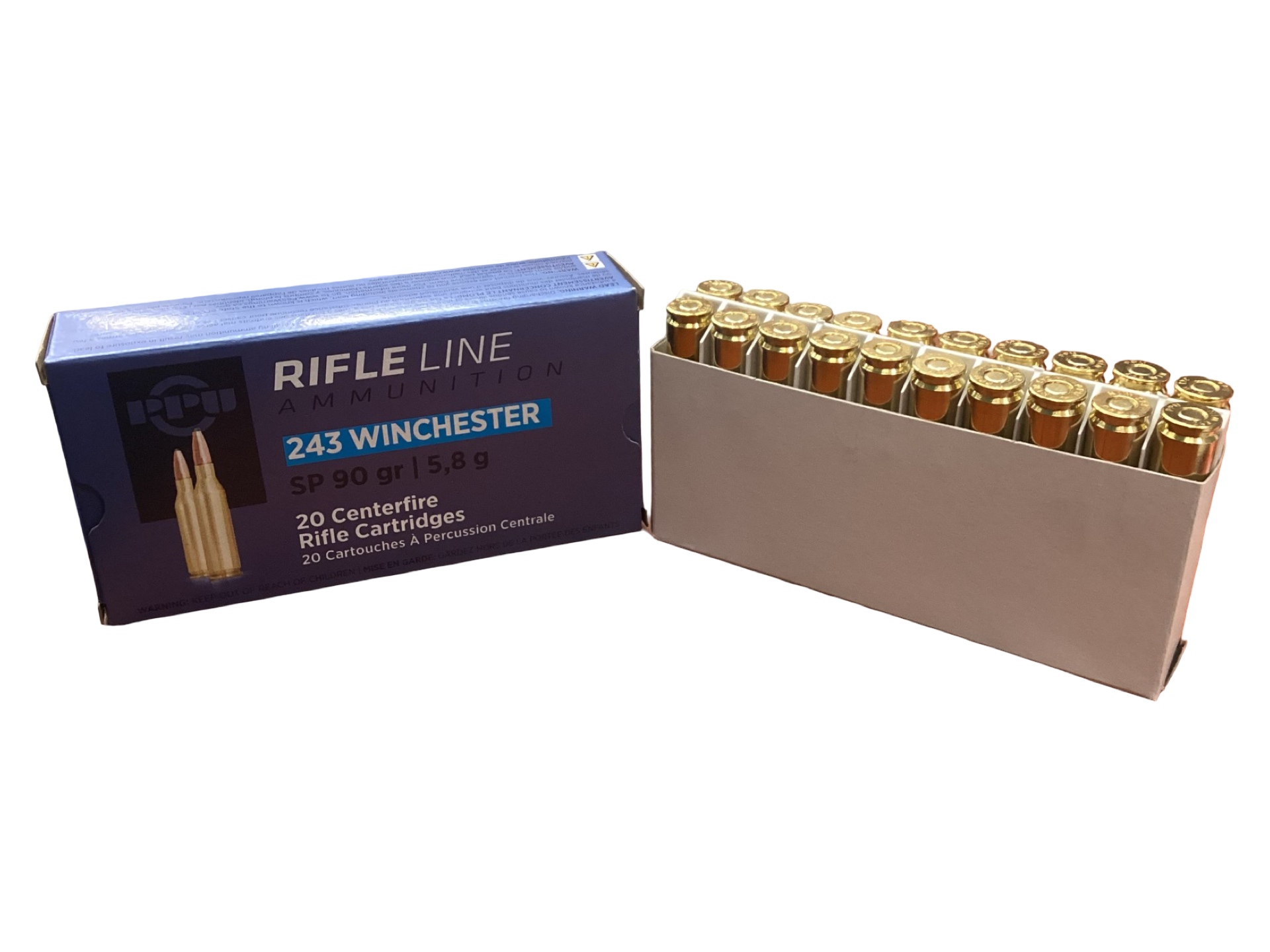 .243 Winchester - Prvi Partizan (PPU) 90 Grain Soft Point - 20 Round Box   thumbnail 3