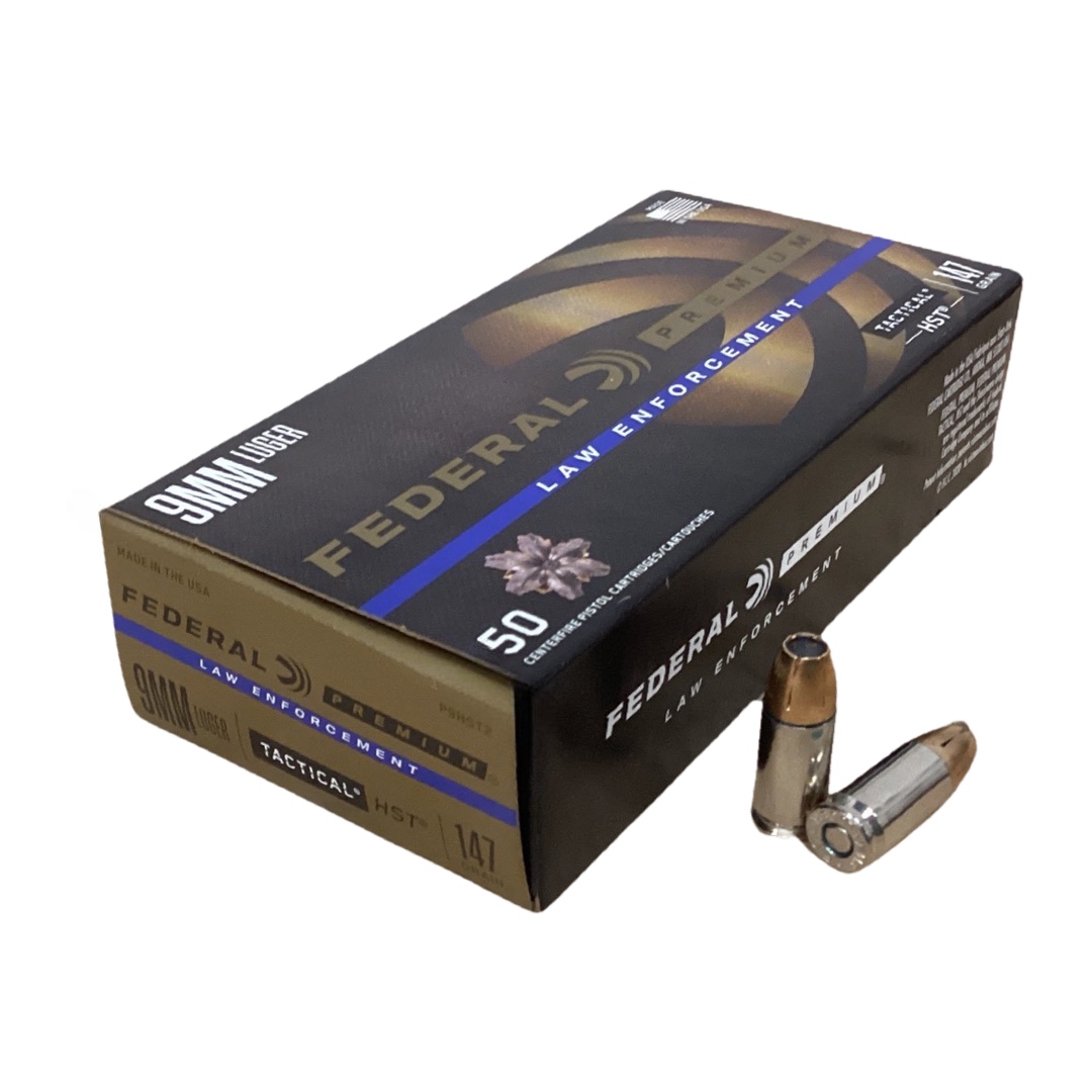 9MM - Federal HST 147 Grain Law Enforcement Hollow Point P9HST2- 500 Rounds thumbnail 3