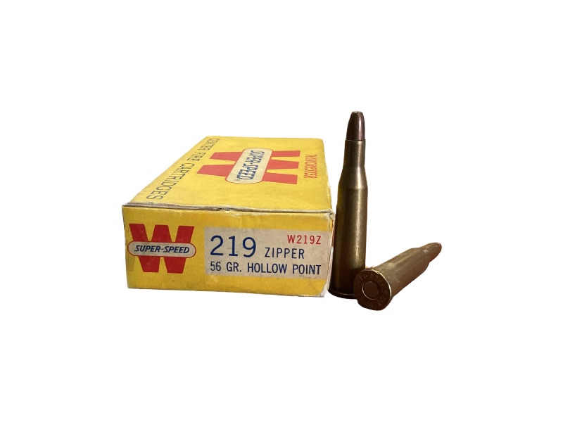 .219 Zipper - Winchester Super Speed 56 Grain hollow Point (W219Z) - 20 Round box