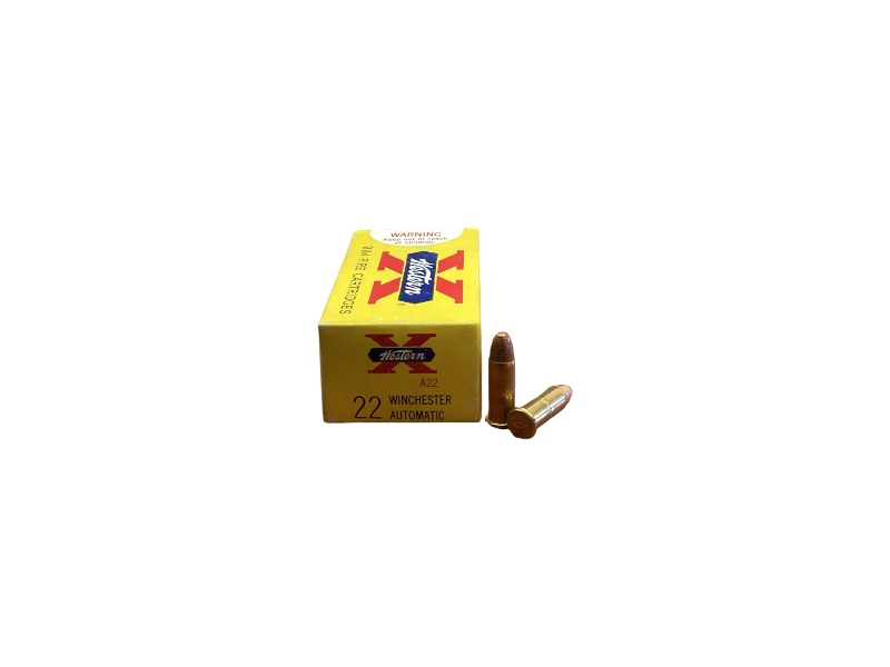 .22 Winchester Automatic Rimfire - Winchester WesternX 45 Grain Lubaloy Coated (A22) - 50 Round Box