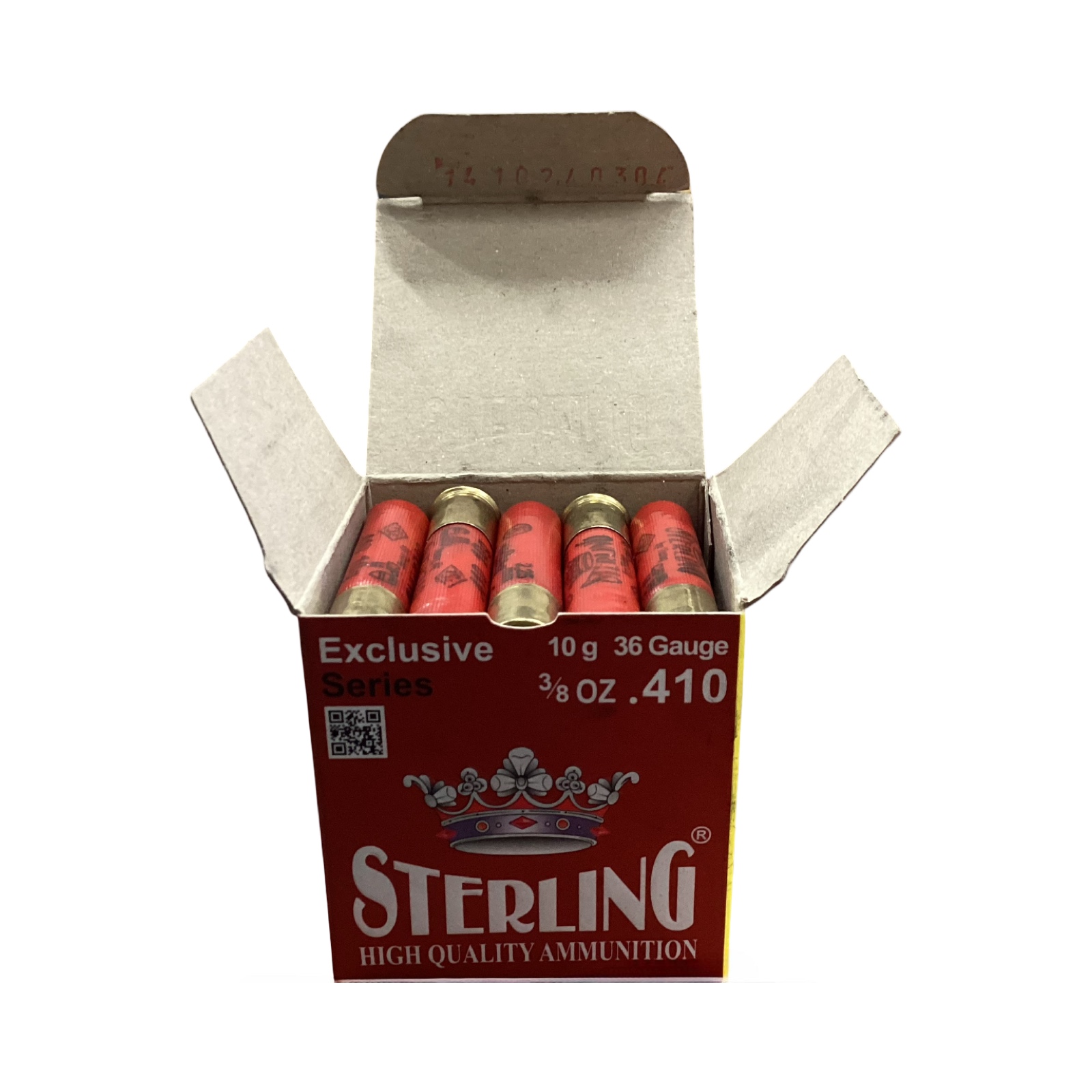 .410 Bore - Sterling 2.5 inch 3/8oz load #8 shot birdshot - 100 Rounds thumbnail 2