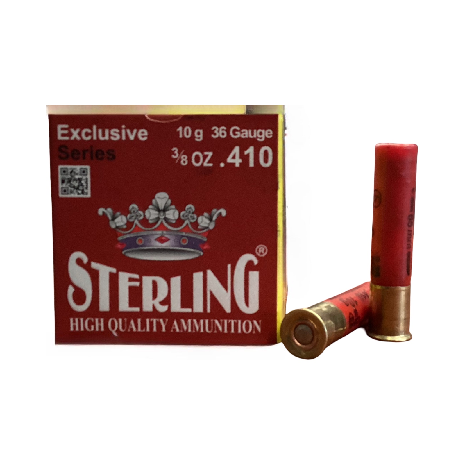 .410 Bore - Sterling 2.5 inch 3/8oz load #8 shot birdshot - 100 Rounds thumbnail 3