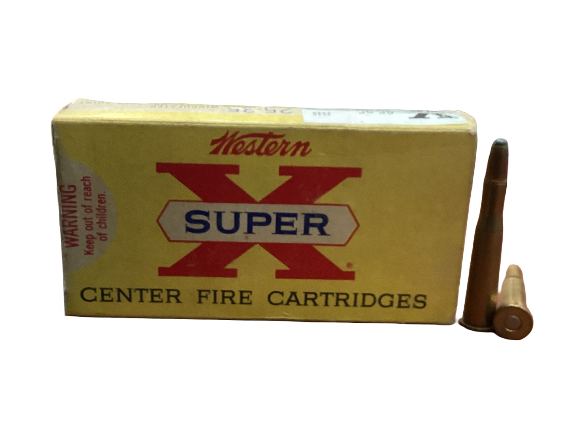 .25-35 Winchester - Western SUPER X 117 grain SOFT POINT - 17 round box