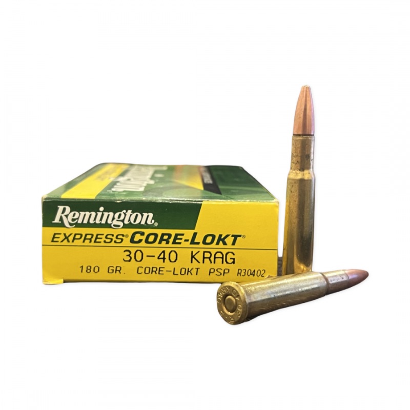 .30-40 KRAG - Remington 180 Grain Core-Lokt Soft Point -R30402- 20 Round Box