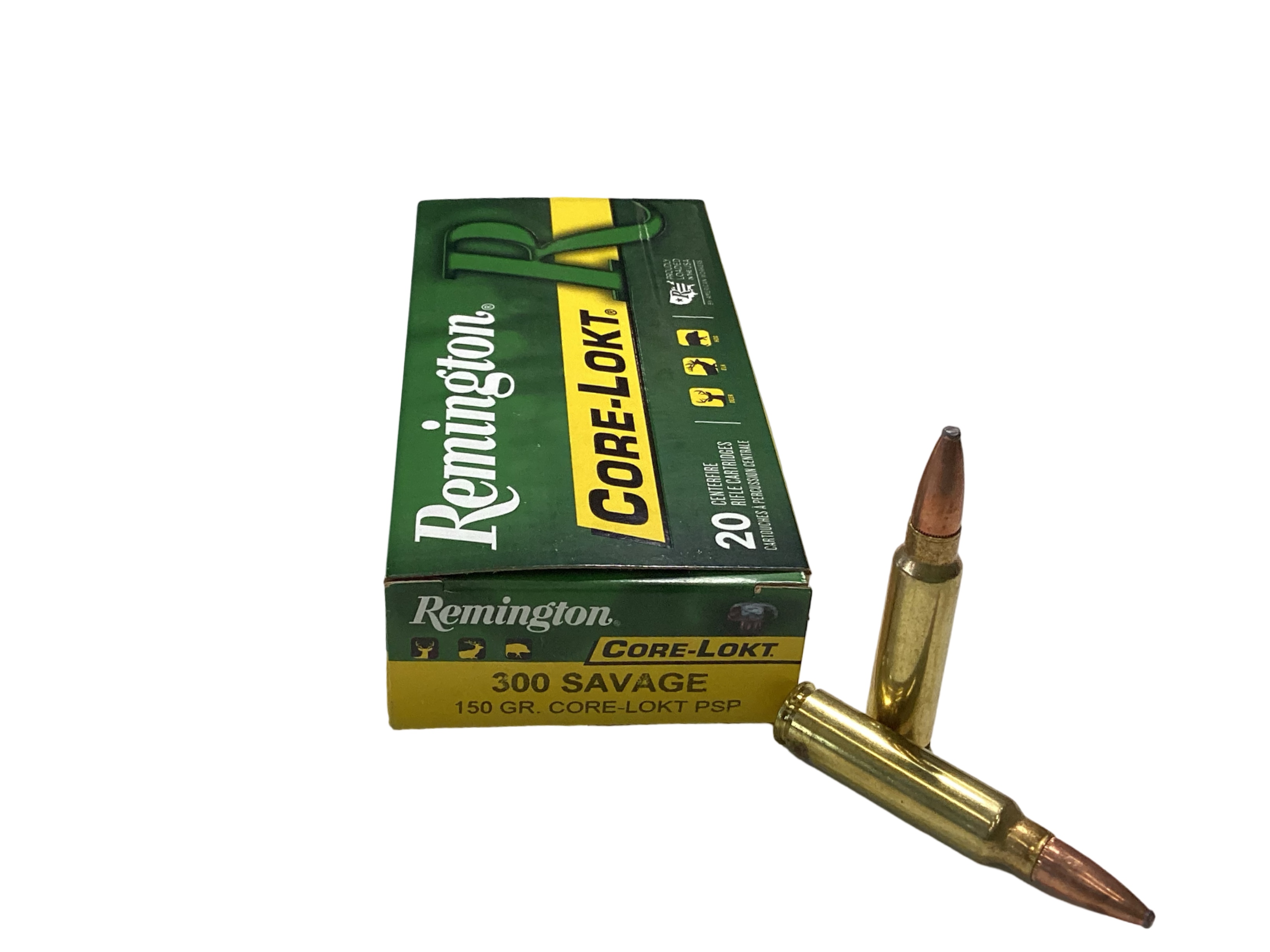 .300 Savage Remington Core-Lokt PSP 150 grain - R30SV2- 20 Rounds