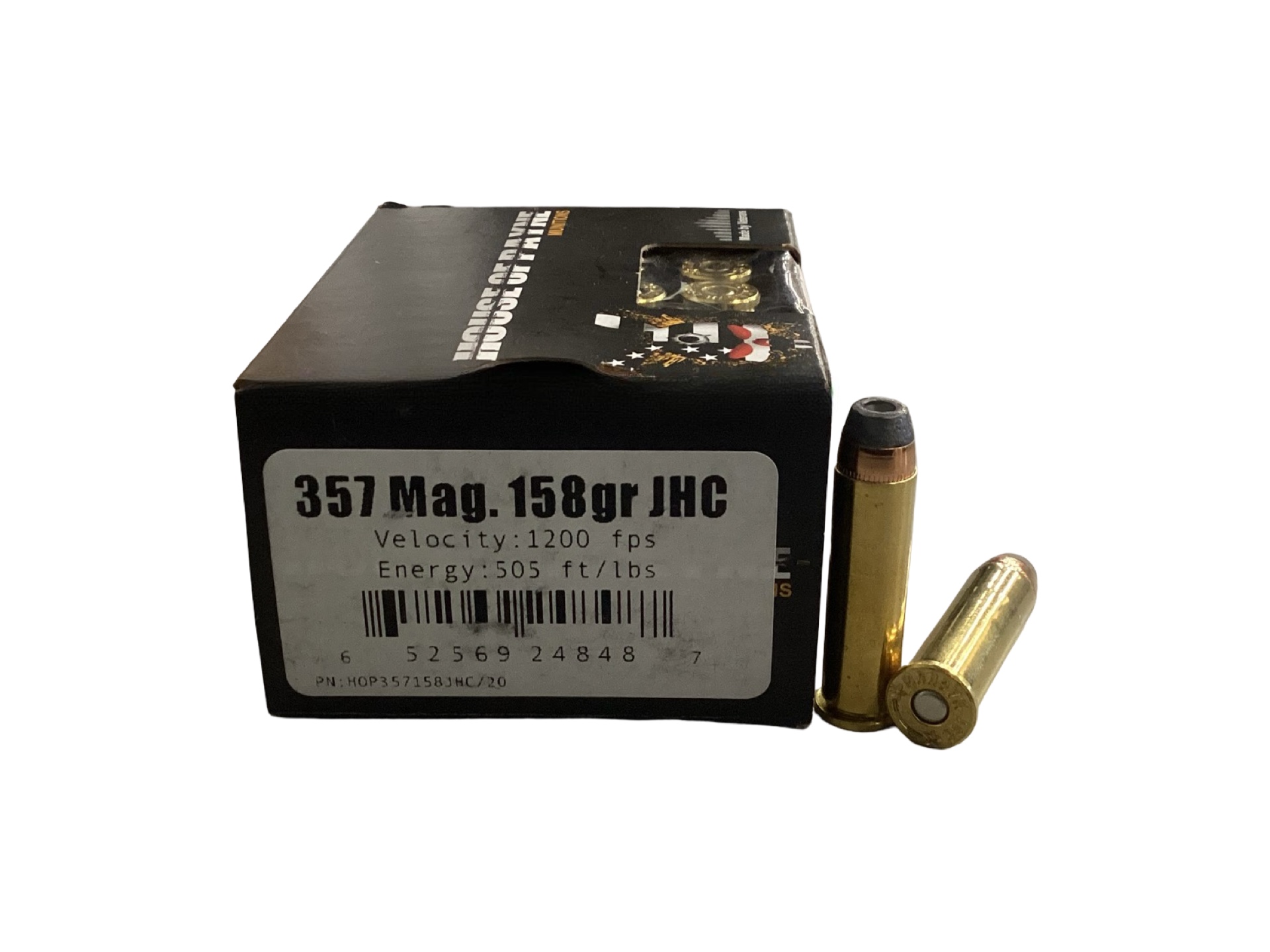 .357 Magnum House Of Payne 158 gr. JHC - 20 Rounds