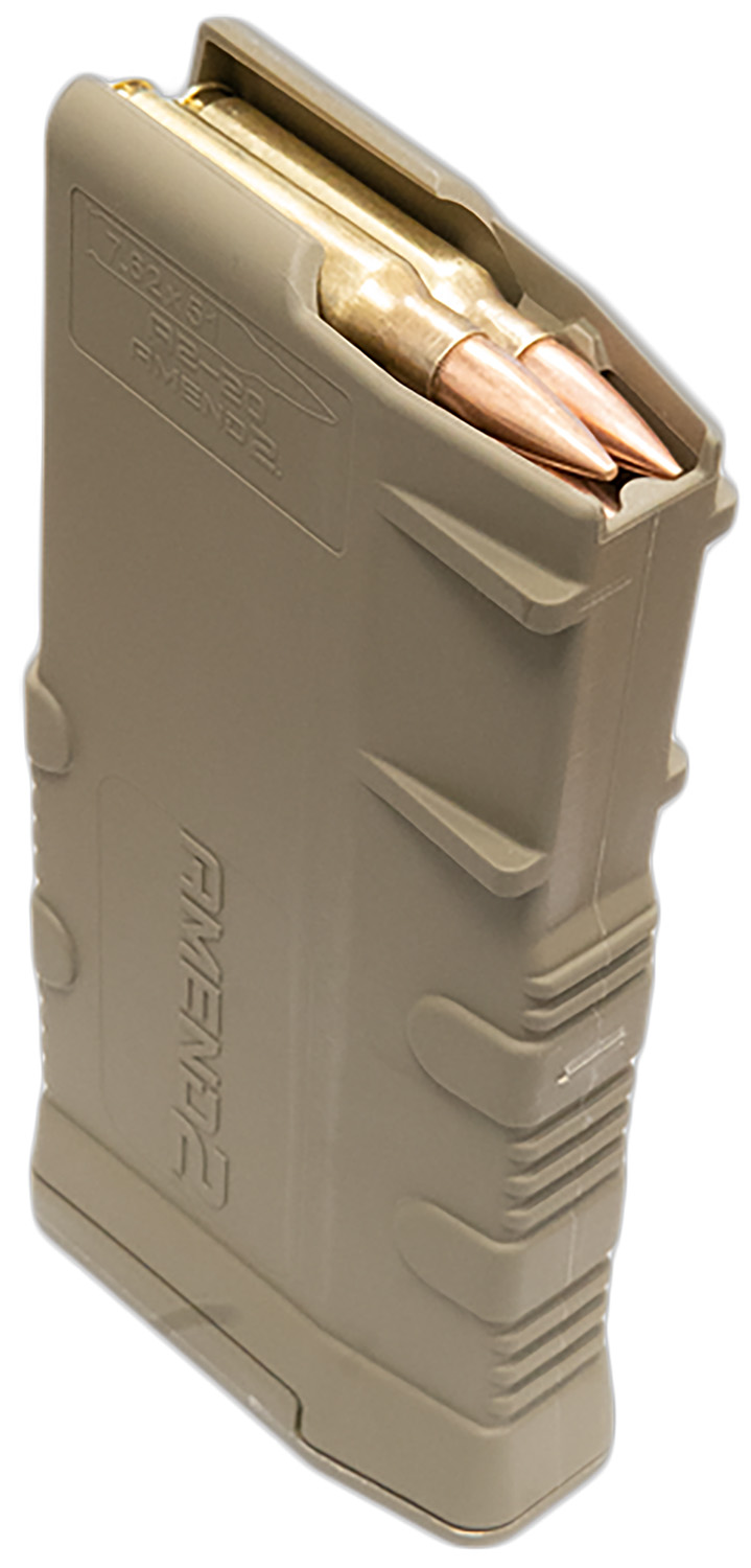 Amend2 762MOD2FDE20 MOD-2  20rd 308 Win/7.62x51mm Compatible w/ AR-10 Flat Dark Earth - Image 1