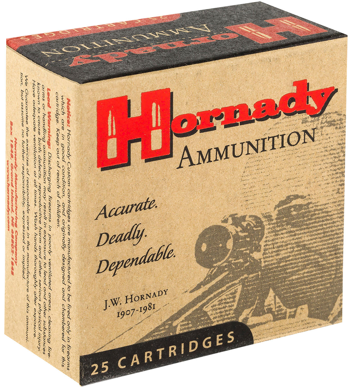  9mm Luger - Hornady Custom 124gr Hornady XTP Hollow Point 25 Per Box