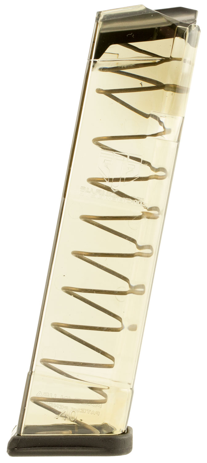 ETS Group GLK22140 Pistol Mags Competition Legal 19rd 40 S&amp;W Compatible w/Glock 22/23/24/27/35 Gen1-4 Clear Polymer