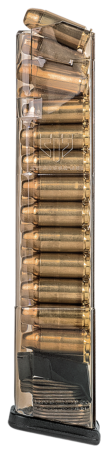 ETS Group GLK22170 Pistol Mags  24rd Extended 40 S&amp;W Compatible w/Glock 22/23/24/27/35 Gen1-4  Clear Polymer