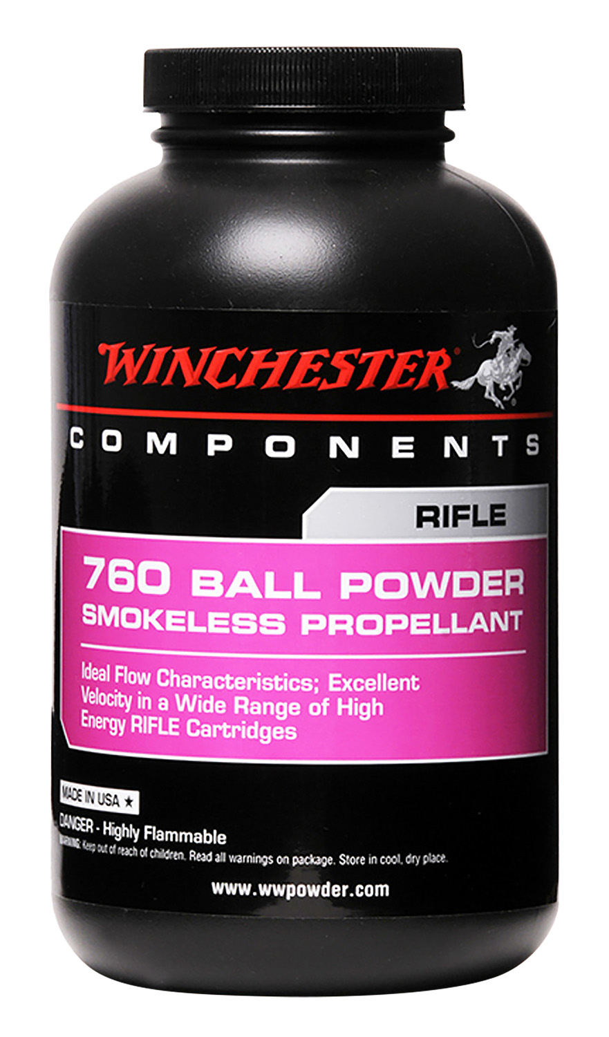 Winchester Powder 7601 Ball Powder 760 Rifle Multi-Caliber 1 lb